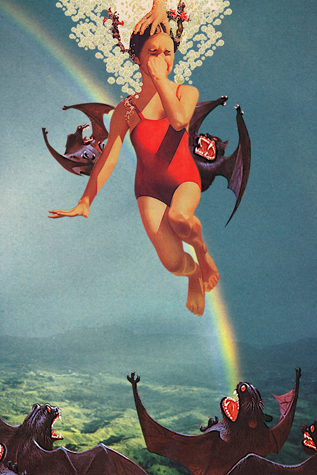 Drown' Collage Poster