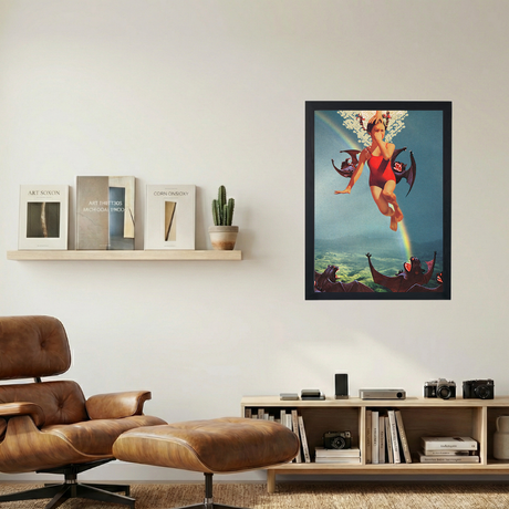 Drown' Collage Poster - Mockup 1