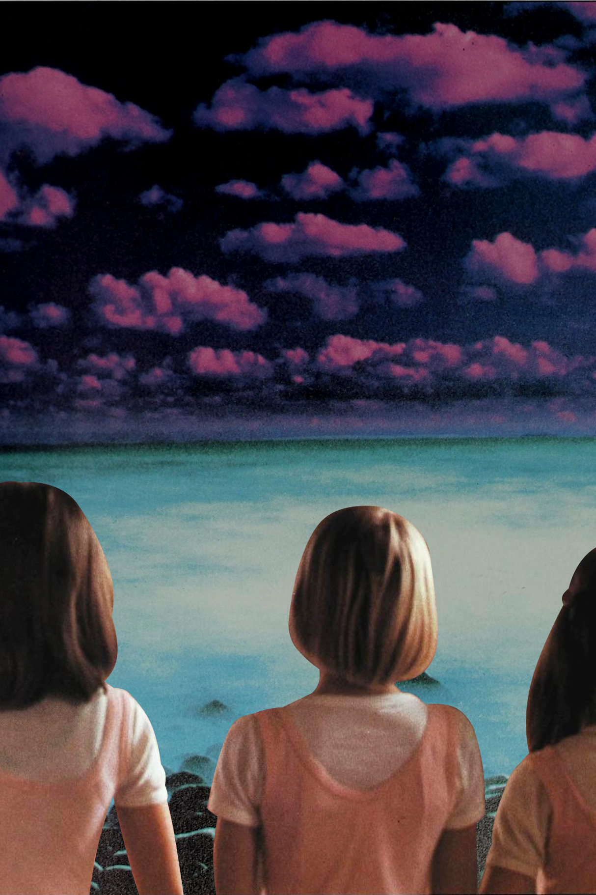 Sky View' Collage Poster