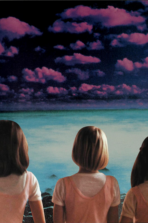 Sky View' Collage Poster