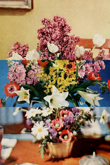 Trippy Bouquet' Collage Poster