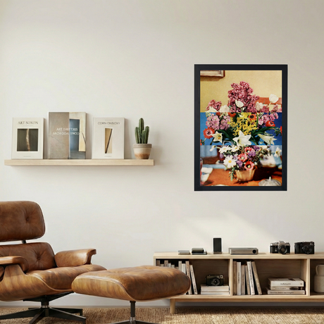 Trippy Bouquet' Collage Poster - Mockup 1