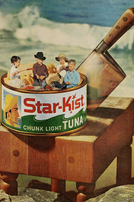 Tuna Kids' Collage Poster