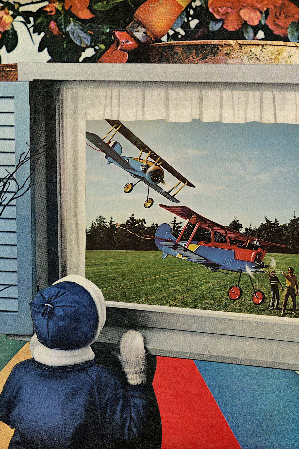 Window Peak' Collage Poster