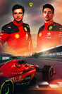 F1 Charles Leclerc x Carlos Sainz Poster