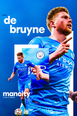 Kevin De Bruyne '17' Poster