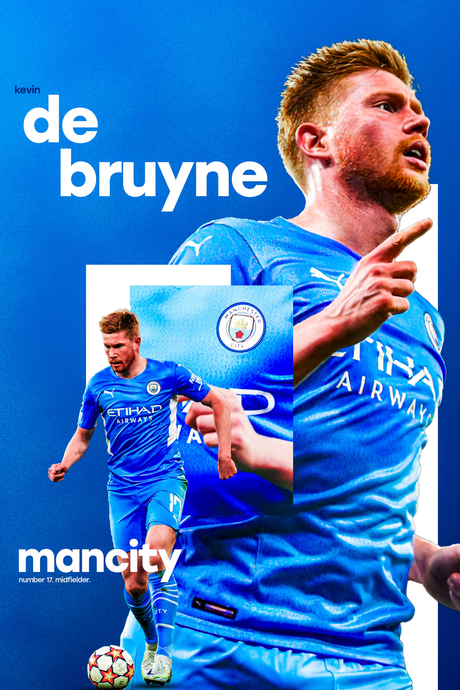 Kevin De Bruyne '17' Poster