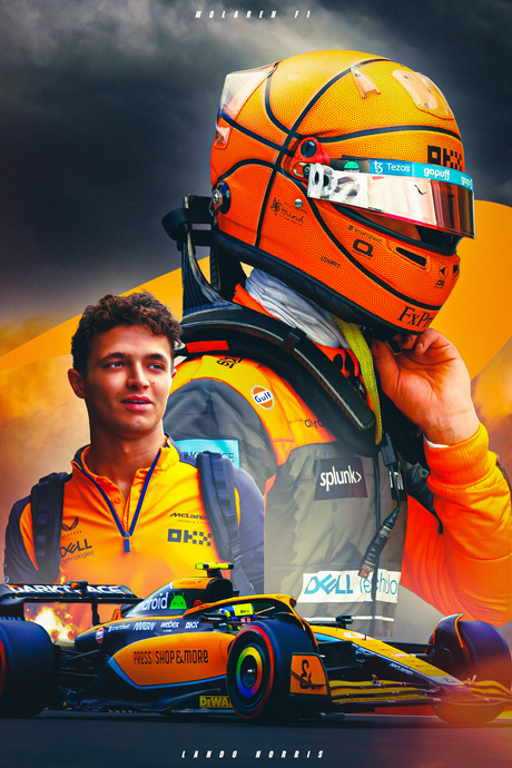 F1 x Lando Norris Poster