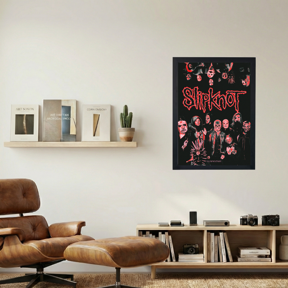 Slipknot 'Saturated' Poster - Mockup 1