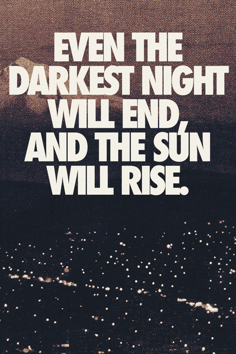 Sun Will Rise' Poster