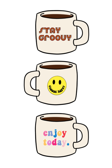 Happy Mugs Poster