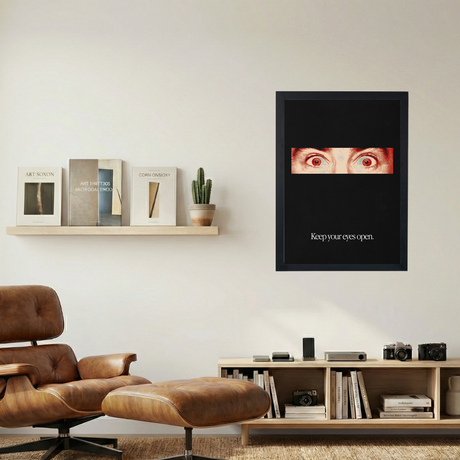 Eyes Open' Poster - Mockup 1