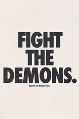 Fight The Demons' Poster
