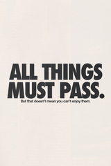 All Things Must Pass' Poster
