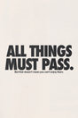 All Things Must Pass' Poster