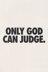 Only God Can Judge.' Poster