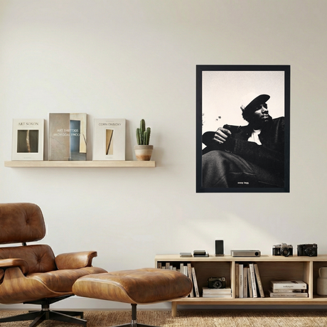 Snoop Dogg B&W Poster - Mockup 1