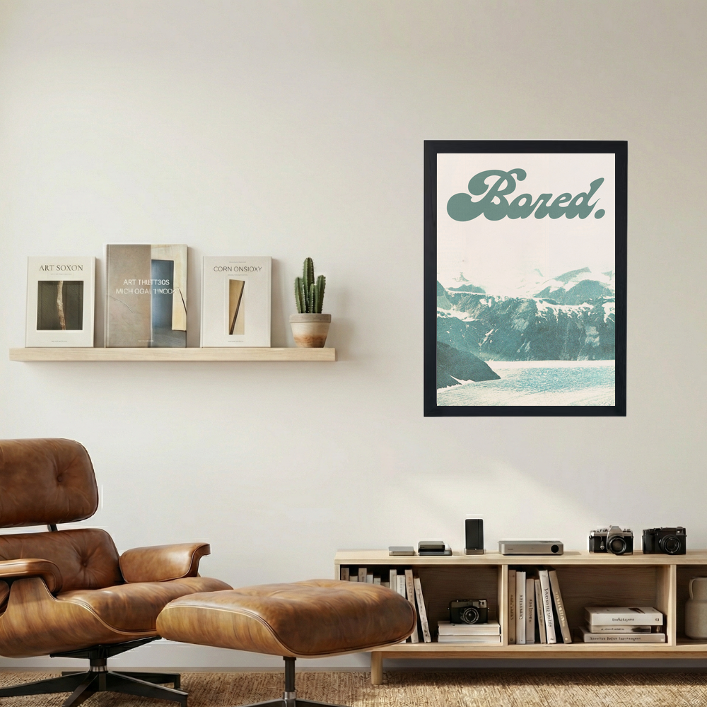 Bored. Poster - Mockup 1