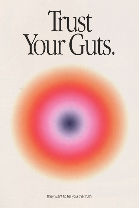 Trust Your Guts' Poster