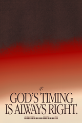 God's Timing' Poster