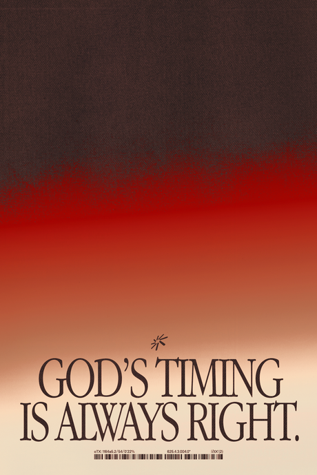 God's Timing' Poster