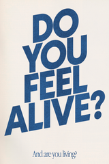 Do You Feel Alive?' Poster