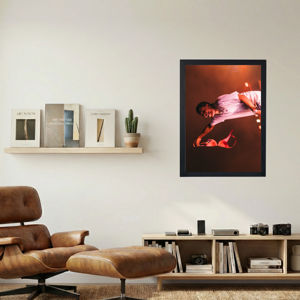 A$AP Rocky 'Bra Collector' Poster - Mockup 1