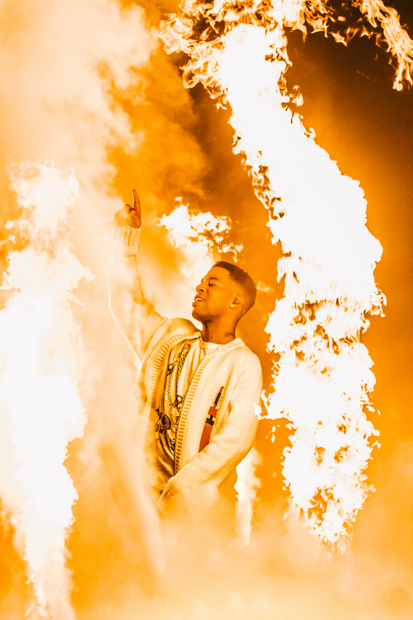 Kid Cudi 'Burn' Poster