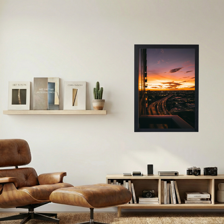 Interstate Sunsets' Poster - Mockup 1