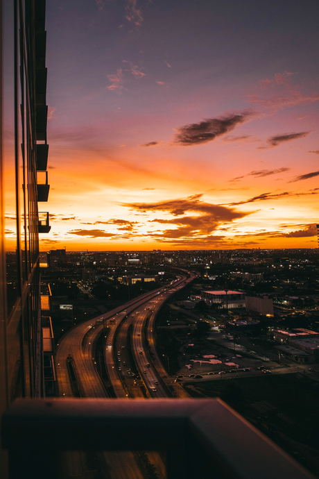 Interstate Sunsets' Poster