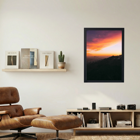 LA Sunsets' Poster - Mockup 1