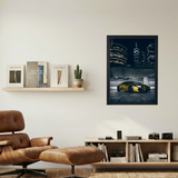 Lamborghini Aventador 'NYC' Poster - Mockup 1