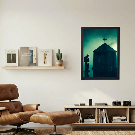 Kanye West 'Church' Poster - Mockup 1