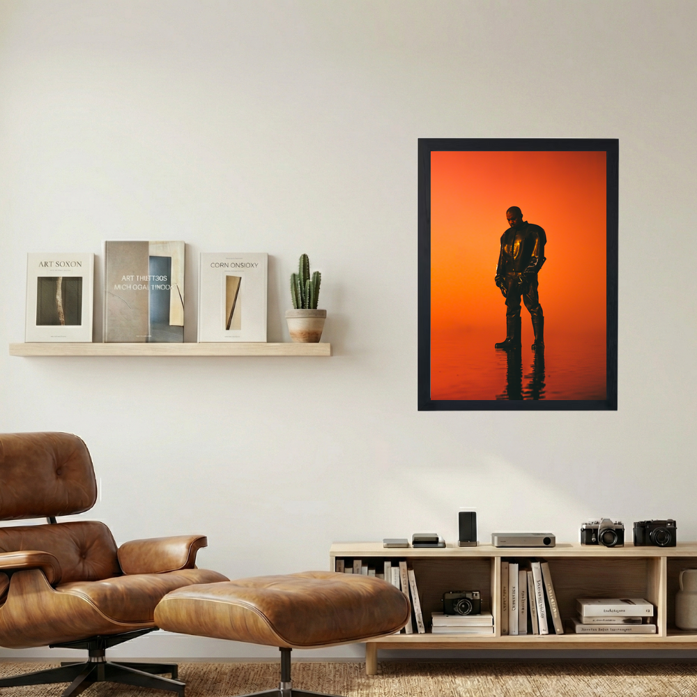 Kanye West 'Solitude' Poster - Mockup 1