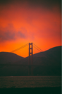 Golden Gate Bridge 'Dusk' Poster