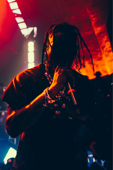 Travis Scott 'Dark' Poster