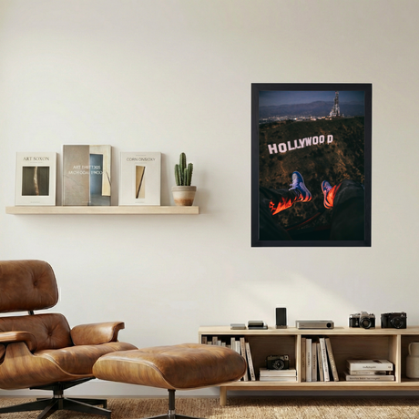Hollywood Dreamin' Poster - Mockup 1