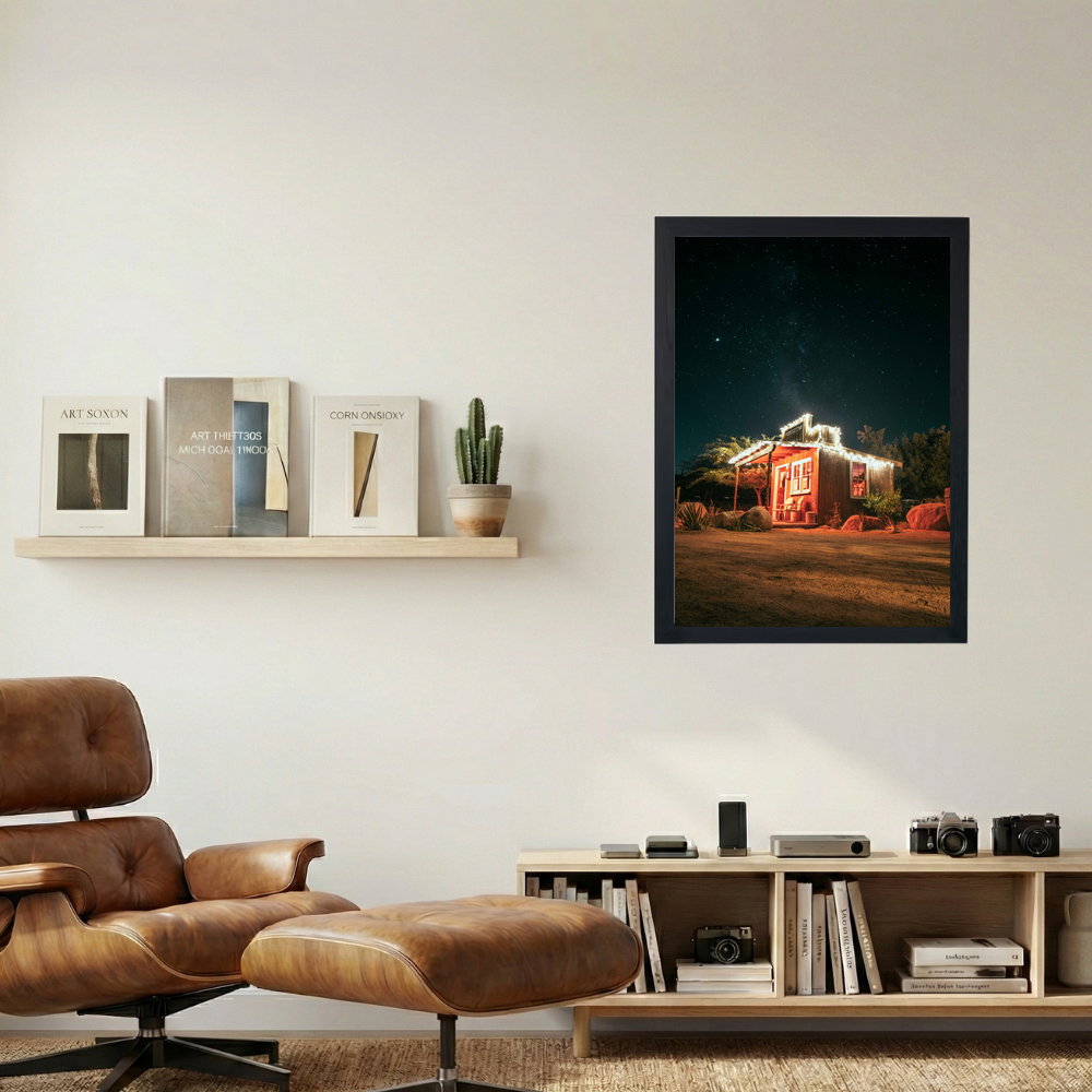 Starlight Shack Poster - Mockup 1