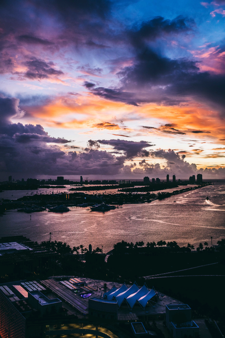 Miami 'Biscayne Bay' Poster