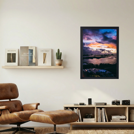 Miami 'Biscayne Bay' Poster - Mockup 1