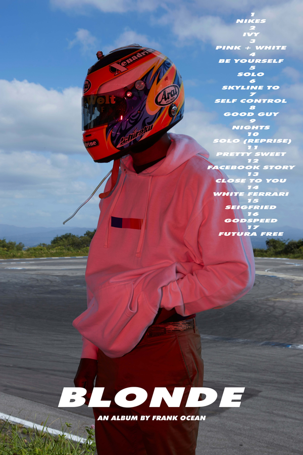 Frank Ocean 'Blond' Poster