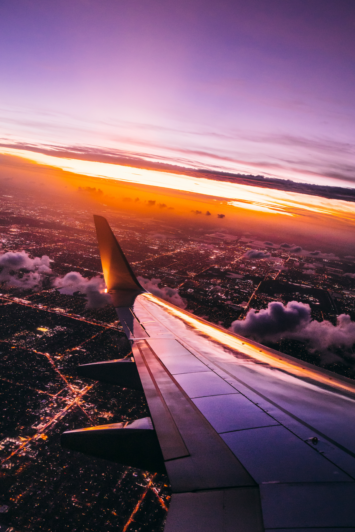 Sunset Flights' Poster