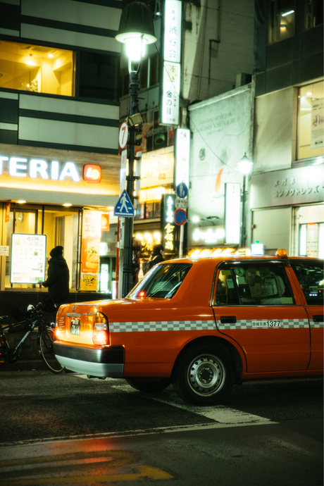 Japanese Taxi Poster
