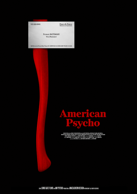 American Psycho 'Patrick's Card' Poster