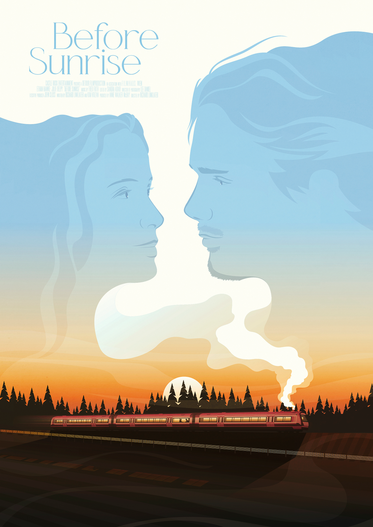 Before Sunrise Poster