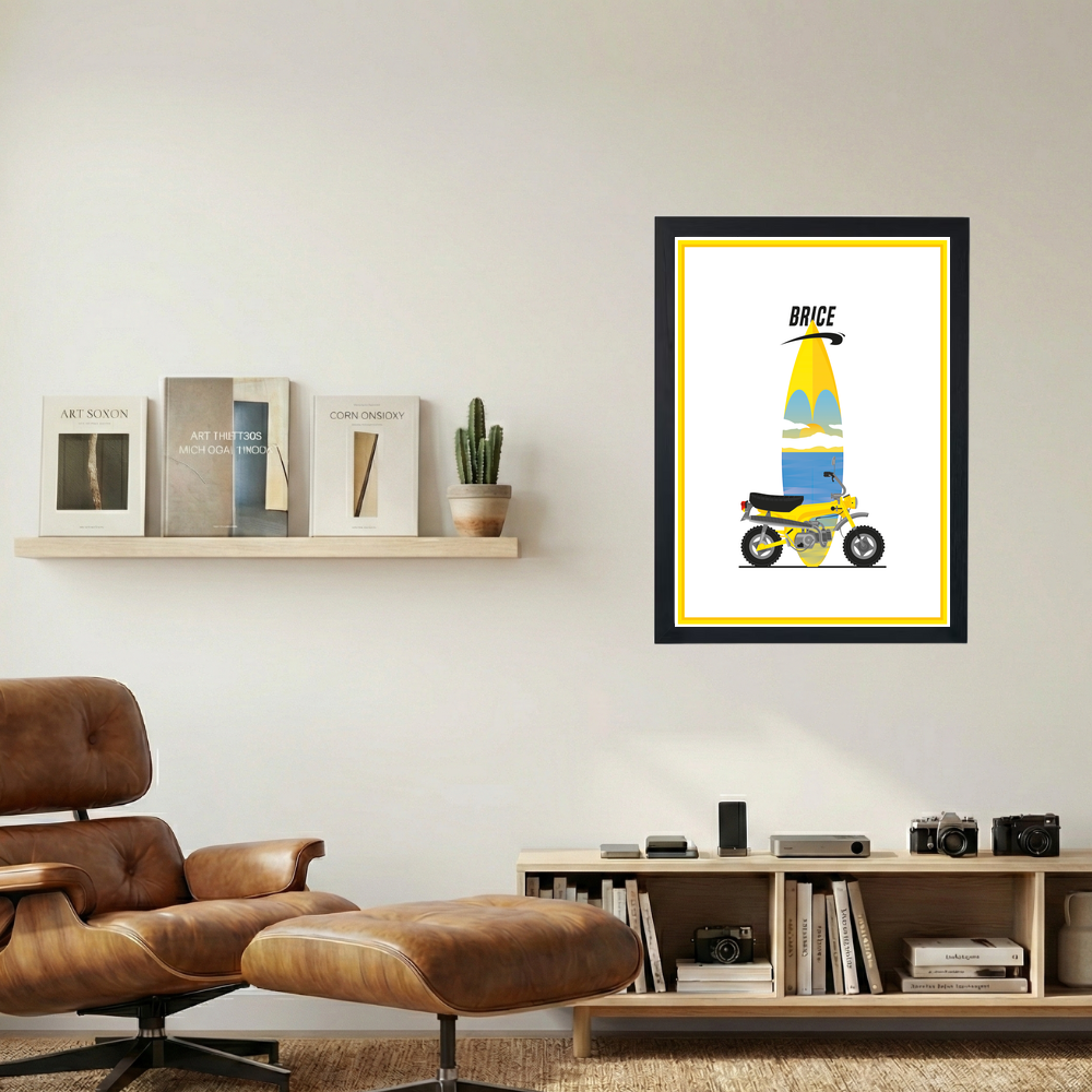 Brice De Nice Poster - Mockup 1