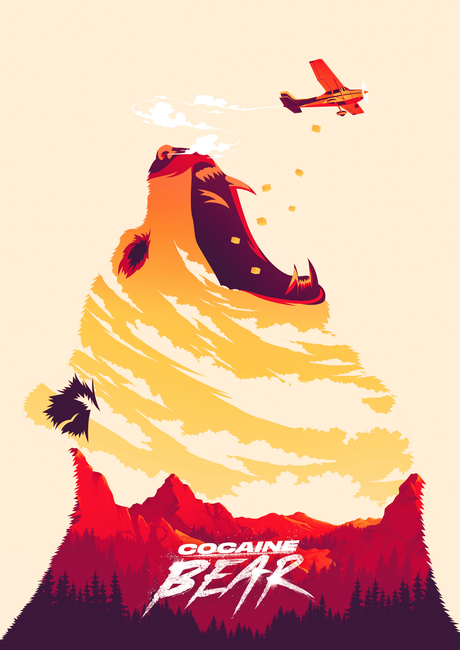 Cocaine Bear Poster