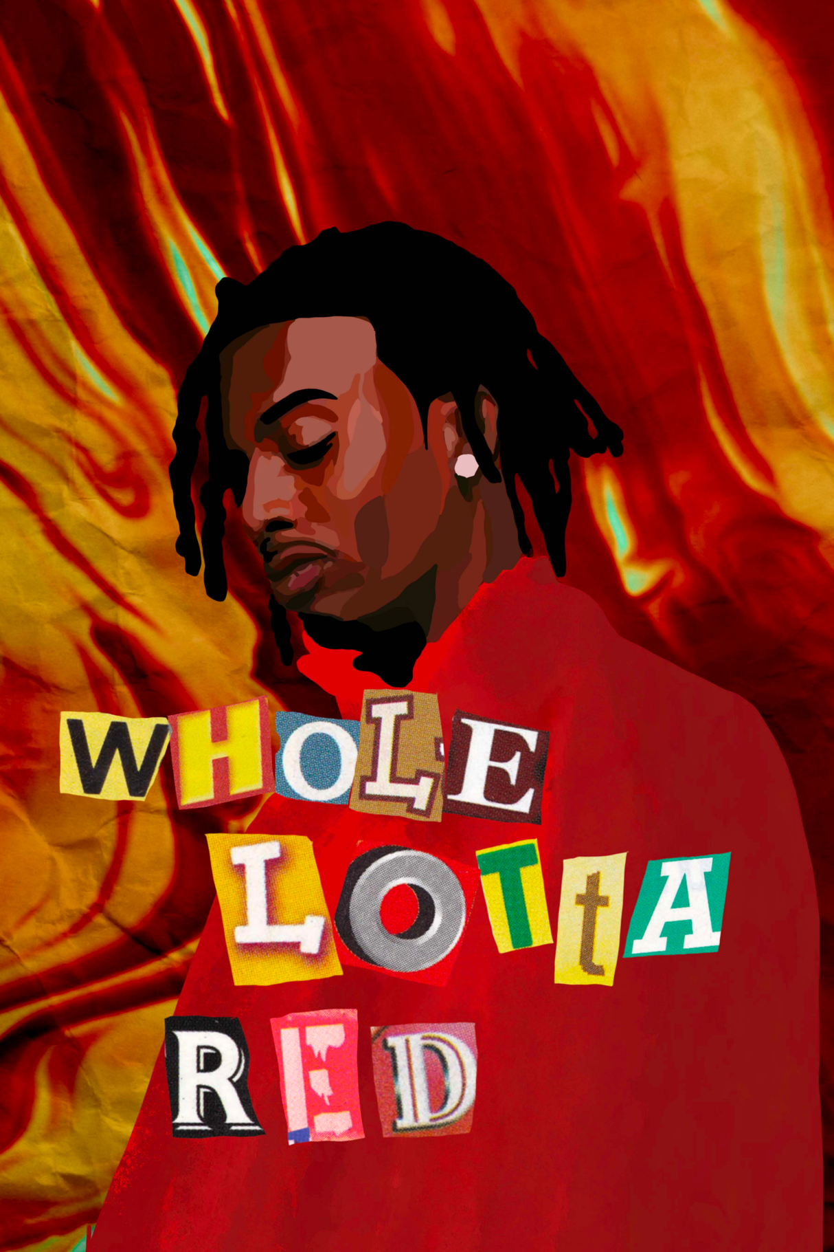 Playboi Carti 'WLR Patched' Poster