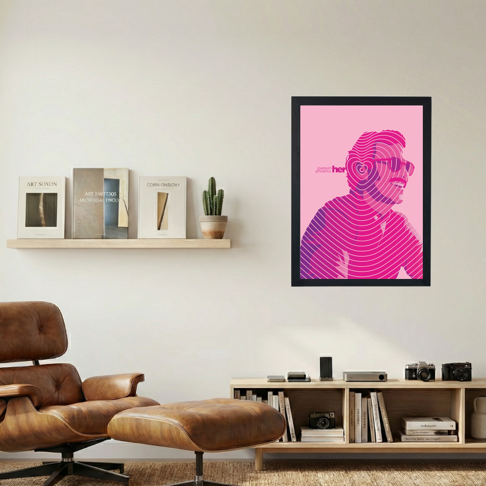 Her' Movie Poster - Mockup 1