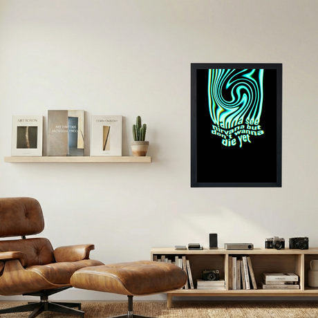 Frank Ocean 'Nirvana Quoted' Poster - Mockup 1